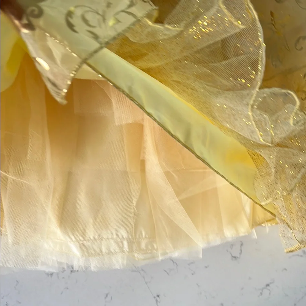 Disney Belle Dress and Jewelry New without Tags - Picture 5 of 9